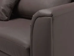 Online Beliani 5-Istuttava Kulmasohva Ja Rahi Nahka Oikeak. Ruskea Oslo