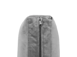 Clearance Beliani 4-Istuttava Kulmasohva Ja Rahi Sametti Oikeak. Harmaa Evja