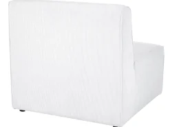 Best Sale Beliani 4-Istuttava Kulmasohva Ja Rahi Vakosametti Oikeak. Luonnonvalkoinen Lemvig