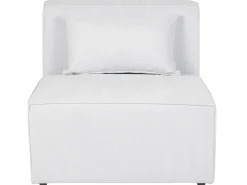 Best Sale Beliani 4-Istuttava Kulmasohva Ja Rahi Vakosametti Oikeak. Luonnonvalkoinen Lemvig