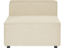 Cheap Beliani 2-Istuttava Kulmasohva Ja Rahi Pellava Vasenk. Beige Aprica