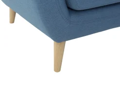 Best Sale Beliani 3-Istuttava Kulmasohva Kangas Vasenk. Sininen Motala