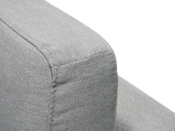 Sohvat<Beliani 6-Istuttava Kulmasohva Kangas Vasenk. Vaaleanharmaa Stockholm