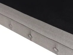 Outlet Beliani 6-Istuttava Kulmasohva Kangas Vasenk. Beige Chesterfield