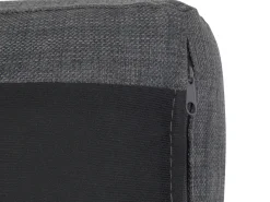 Sohvat<Beliani 4-Istuttava Kulmasohva Kangas Oikeak. Tummanharmaa Kiruna