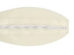 Sohvat<Beliani 4-Istuttava Kulmasohva Nahka Vasenk. Kermanvalkoinen Oslo