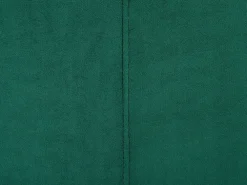 Sohvat<Beliani 4-Istuttava Kulmasohva Rahilla Sametti Vasenk. Tummanvihrea Oslo