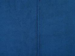 Shop Beliani 4-Istuttava Kulmasohva Rahilla Sametti Vasenk. Tummansininen Oslo