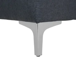 Sohvat<Beliani 4-Istuttava Kulmavuodesohva Kangas Oikeak. Tummanharmaa Aberdeen