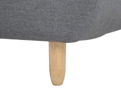 Sohvat<Beliani 4-Istuttava Kulmavuodesohva Kangas Vasenk. Harmaa Alsten