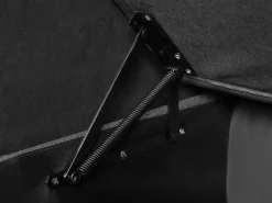 Sohvat<Beliani 3-Istuttava Kulmavuodesohva Säilytystilalla Keinonahka Oikeak. Musta Ogna