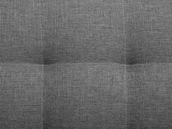 Sohvat<Beliani 4-Istuttava Kulmavuodesohva Kangas Vasenk. Vaaleanharmaa Aberdeen