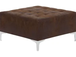 Sohvat<Beliani 4-Istuttava Kulmavuodesohva Ja Rahi Keinonahka Oikeak. Ruskea Aberdeen