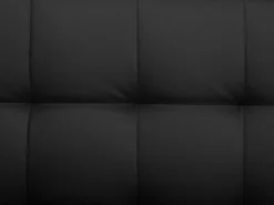 Sohvat<Beliani 5-Istuttava Kulmavuodesohva Ja Rahi Keinonahka Vasenk. Musta Aberdeen