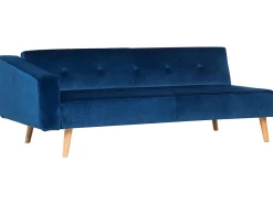 Hot Beliani 4-Istuttava Kulmavuodesohva Sametti Vasenk. Laivastonsininen Vadso
