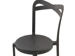 Ulkokalusteet<Beliani 4-Istuttava Mustavalkoinen Muovinen Puutarhakalustesetti Sersale / Camogli