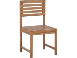 Ulkokalusteet<Beliani 4-Istuttava Parvekesetti Vaalea Akasiapuu Treia