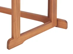 Ulkokalusteet<Beliani 4-Istuttava Parvekesetti Vaalea Akasiapuu Treia