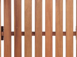 Ulkokalusteet<Beliani 4-Istuttava Parvekesetti Vaalea Akasiapuu Treia