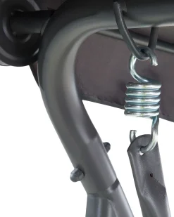 Ulkokalusteet<Beliani 3-Istuttava Puutarhakeinu Harmaa Bogart