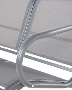 Ulkokalusteet<Beliani 3-Istuttava Puutarhakeinu Harmaa Bogart