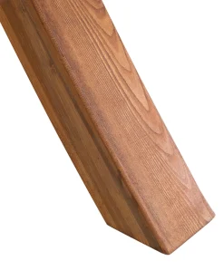 Sale Beliani 2-Istuttava Puutarhakeinu Lehtikuusi Vaalea Puu/Valkoinen Aprilia