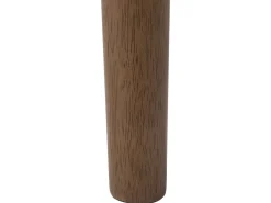 Pöydät<Beliani 4-Istuttava Ruokailuryhma Harmaa/Tumma Puu Modesto