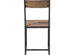 Sale Beliani 6-Istuttava Ruokailuryhma Tumma Puu/Musta Laredo