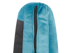 Best Beliani 3-Istuttava Samettisohva Vaaleansininen Vadstena