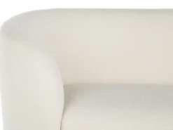 Outlet Beliani 3-Istuttava Sohva Buklee Valkoinen Loen