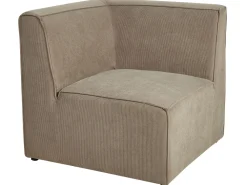 Store Beliani 3-Istuttava Sohva Ja Rahi Vakosametti Ruskeanharmaa Lemvig