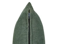 Sohvat<Beliani 3-Istuttava Sohva Ja Rahi Vakosametti Tummanvihrea Lemvig