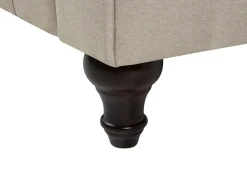 Hot Beliani 3-Istuttava Sohva Kangas Beige Iso Chesterfield