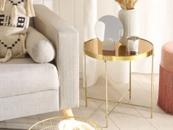 Sohvat<Beliani 2-Istuttava Sohva Kangas Beige Kalmar