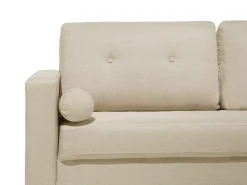 Sohvat<Beliani 2-Istuttava Sohva Kangas Beige Kalmar