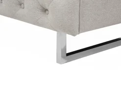 Best Sale Beliani 2-Istuttava Sohva Kangas Beige Vissland