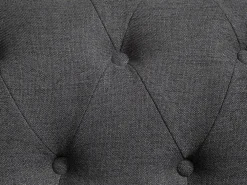 Sohvat<Beliani 3-Istuttava Sohva Kangas Harmaa Chesterfield