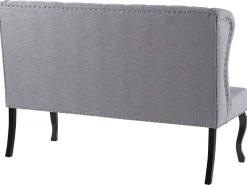 Sohvat<Beliani 2-Istuttava Sohva Kangas Harmaa Torsby