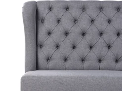 Sohvat<Beliani 2-Istuttava Sohva Kangas Harmaa Torsby