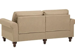 Sohvat<Beliani 3-Istuttava Sohva Kangas Hiekanruskea Otra