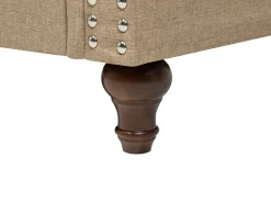 Sohvat<Beliani 3-Istuttava Sohva Kangas Hiekanruskea Otra