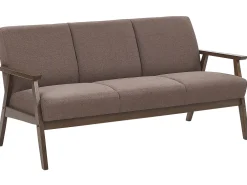 Hot Beliani 3-Istuttava Sohva Kangas Ruskea Asnes