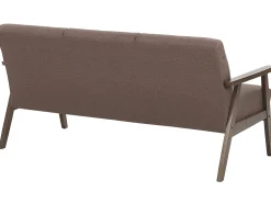 Hot Beliani 3-Istuttava Sohva Kangas Ruskea Asnes