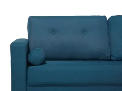 Flash Sale Beliani 2-Istuttava Sohva Kangas Tummansininen Kalmar