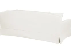 Sohvat<Beliani 3-Istuttava Sohva Kangas Valkoinen Gilja