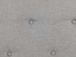 Clearance Beliani 2-Istuttava Sohva Kangas Vaaleanharmaa Skibby