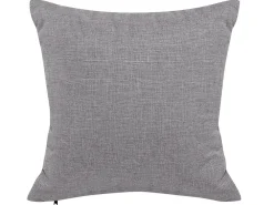 Store Beliani 2-Istuttava Sohva Kangas Vaaleanharmaa Otra