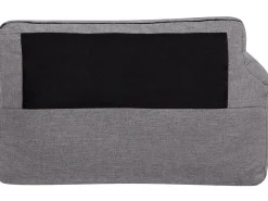 Store Beliani 2-Istuttava Sohva Kangas Vaaleanharmaa Otra