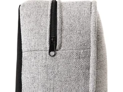 Sale Beliani 3-Istuttava Sohva Kangas Vaaleanharmaa Chesterfield