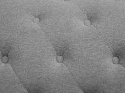 Sohvat<Beliani 2-Istuttava Sohva Kangas Vaaleanharmaa Vissland